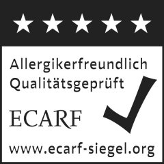 ECARF Allergy-friedly Quality Tested Logo